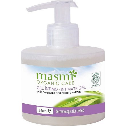 BIO intimní sprchový gel MASMI, s levandulovým éterickým olejem, 250 ml