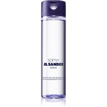 Jil Sander Softly Serene masážní tělový olej pro ženy 200 ml