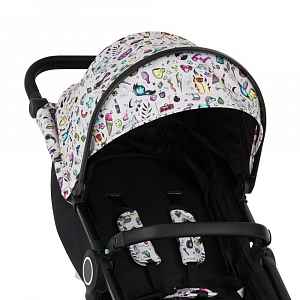 Petite&Mars Stříška ke kočárku Street2 Limited 100 Tattoo