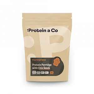 Protein&Co Proteinové kaše s chia 1600 g Gingerbread Spices