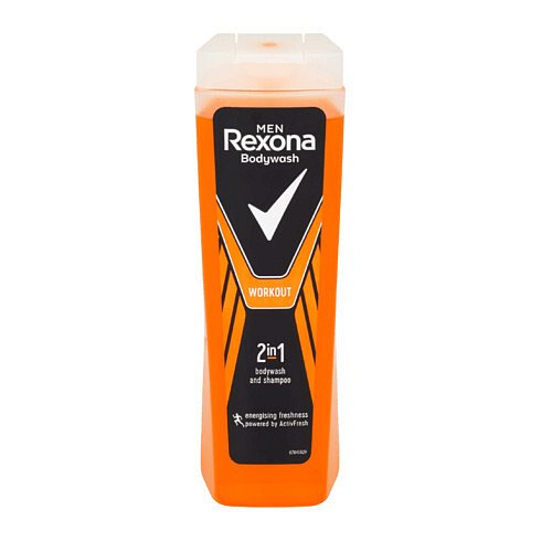Rexona Sprchový gel a šampon 2v1 pro muže Workout 400 ml