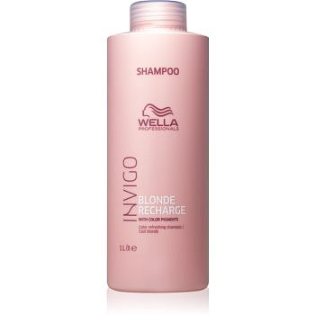 Wella Professionals Invigo Blonde Recharge šampon pro ochranu barvy blond vlasů Cool Blond 1000 ml