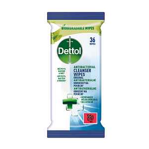 Dettol ubrousky na povrchy 36ks