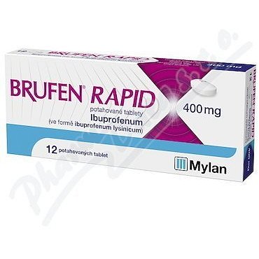 Brufen rapid 400 tablety 12ks