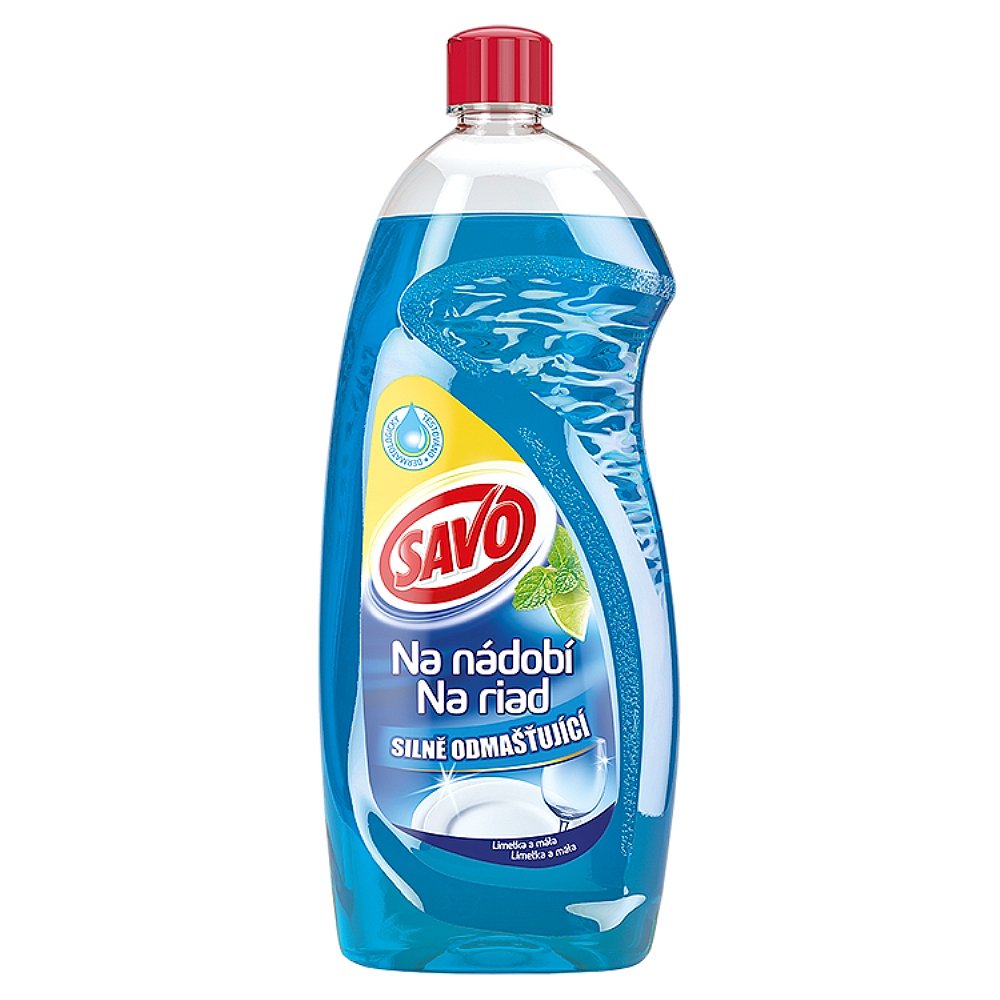 SAVO Na nádobí Limetka&Máta 1000 ml