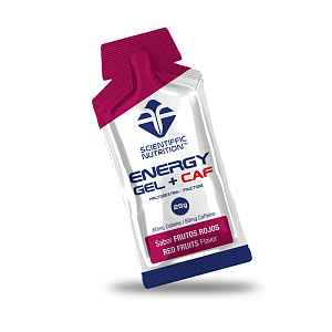 Scientiffic Nutrition Energetický gel s kofeinem 25 g (červené ovoce)