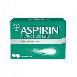 Aspirin 500mg obalené tablety 8 ks