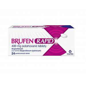 Brufen rapid 400 tablety 24ks