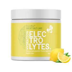BrainMax® Hydration Electrolytes, Lemon, 300 g