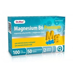 Dr.Max Magnesium B6 Premium 100mg tbl 50