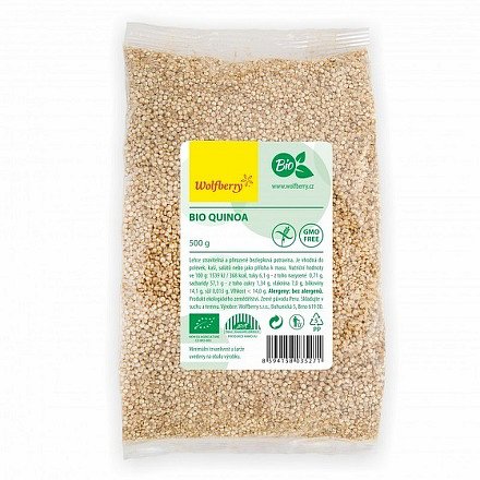 Quinoa bílá BIO 500 g Wolfberry*