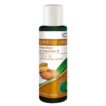 TOPVET Mandlový olej 100 % s vitamín E 100 ml