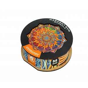 Unidragon Dřevěné puzzle Mandala Nascent Sun 200 ks