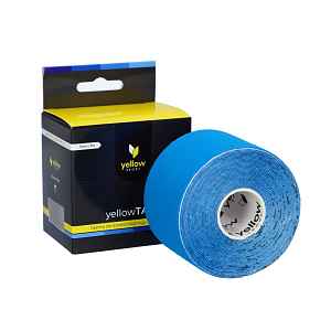 yellowTAPE Kineziologický tejp, 5cm x 5m (modrý)