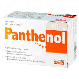 Panthenol kapsle 60 x 40 mg