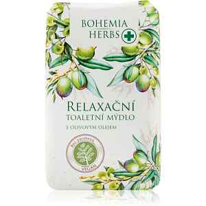 Bohemia Gifts & Cosmetics Bohemia Herbs Olive Oil tuhé mýdlo 100 g