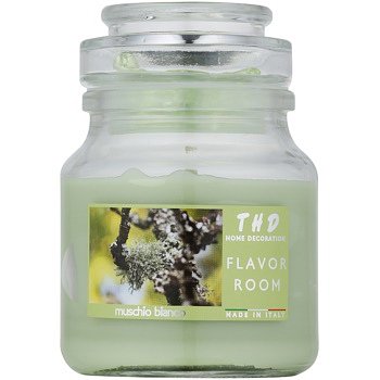THD Candela Profumata Muschio Bianco vonná svíčka 140 g