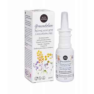 AltaHerba Gravedolen bylinný nosní sprej s esenciálními oleji 30 ml