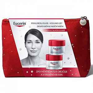 Eucerin Hyaluron-Filler + Volume Lift vánoční kazeta 2021