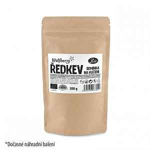 Ředkev BIO semínka na klíčení 200g Wolfberry