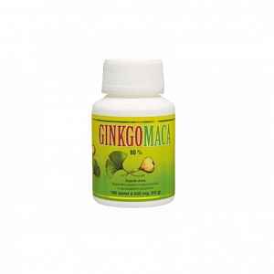 Ginkgo maca bylinné tablety 100 tbl. á 600 mg