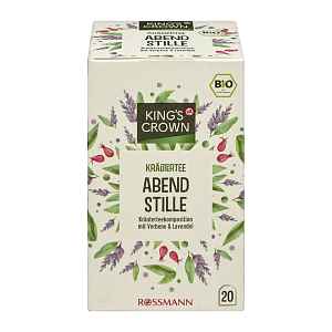 King's Crown BIO Bylinný čaj s citronovou verbenou a levandulí 40 g