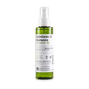 LA SAPONARIA Květová voda z pelargonie vonné Geranium BIO 100 ml