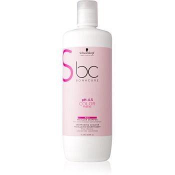 Schwarzkopf Professional pH 4,5 BC Bonacure Color Freeze micelární šampon pro barvené vlasy  1000 ml