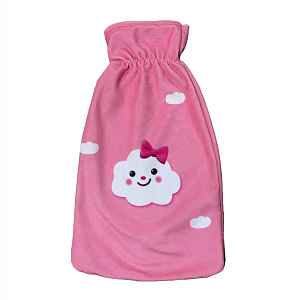 SimplyMed Termofor s fleesovým obalem 2 l Pink