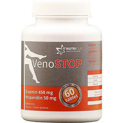 VenoSTOP - Diosmin 450mg/Hesperidin 50mg tbl.60