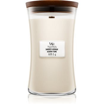 Woodwick Smoked Jasmine vonná svíčka s dřevěným knotem 609,5 g