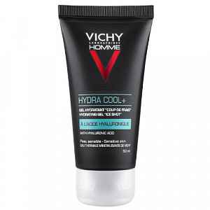 Vichy Homme Hydra Cool+ hydratační pleťový gel s chladivým účinkem  50 ml