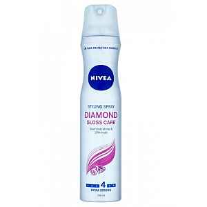 NIVEA Lak na vlasy DIAMOND GLOSS 250ml č.86808