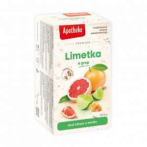 Apotheke Limetka a grep čaj 20x2g