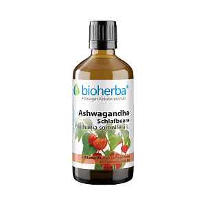 Ashwagandha kapky – tinktura – 50 ml – Bioherba