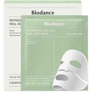 Biodance zklidňující pleťová maska 4x34g