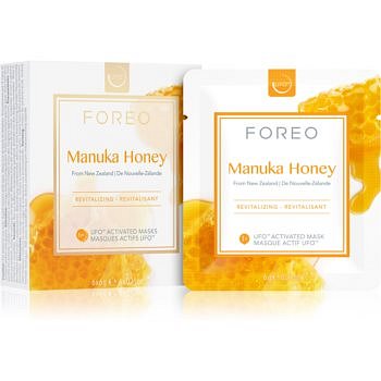 FOREO Farm to Face Manuka Honey revitalizační maska 6 × 6 g