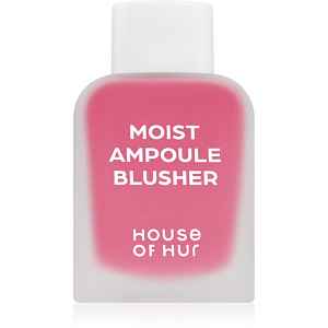 House of Hur Moist Ampoule Blusher tekutá tvářenka mini odstín 07 Pink Rosie 10 ml