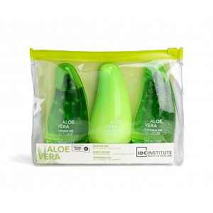 IDC Institute Aloe Vera Cestovní sada 3x80 ml