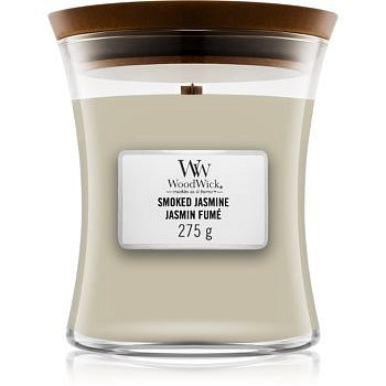 Woodwick Smoked Jasmine vonná svíčka s dřevěným knotem 275 g