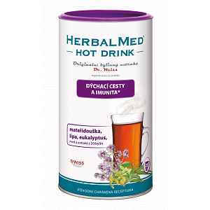 HerbalMed Hot drink Dr. Weiss nachlazení rýma + vit.C 180g