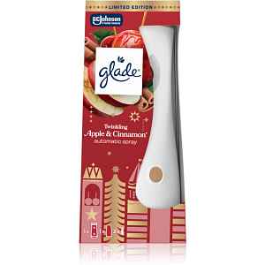 GLADE Automatic Spray Twinkling Apple & Cinnamon automatický osvěžovač vzduchu s náplní 269 ml