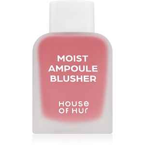 House of Hur Moist Ampoule Blusher tekutá tvářenka mini odstín 06 Cherry Blossom 10 ml