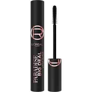 L’Oréal Paris Lash Paradise Big Deal objemová a prodlužující řasenka odstín Latex Black 9.9 ml