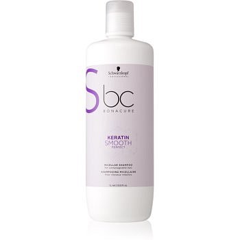 Schwarzkopf Professional BC Bonacure Smooth Perfect micelární šampon pro nepoddajné vlasy  1000 ml