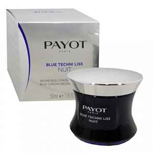 Payot Nuit Blue chrono-regenerating balm noční balzám 50 ml + dárek PAYOT - kosmetická taštička