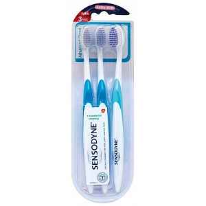 Sensodyne Advanced Clean zubní kartáček extra soft 3balení