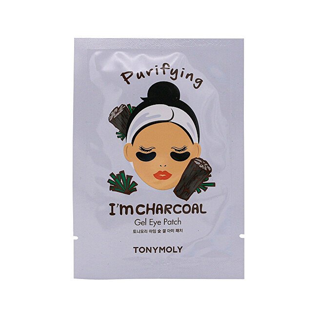 Čisticí gelové polštářky pod oči I`m Charcoal (Purifying Eye Patch) 21 ml
