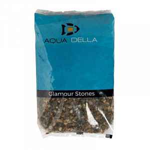 Ebi AQUA DELLA AQUARIUM GRAVEL dark coarse 3-6 mm  2kg štěrk do akvária