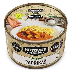 HOTOVKY Z PLECHOVKY Vegan paprikáš 3 porce